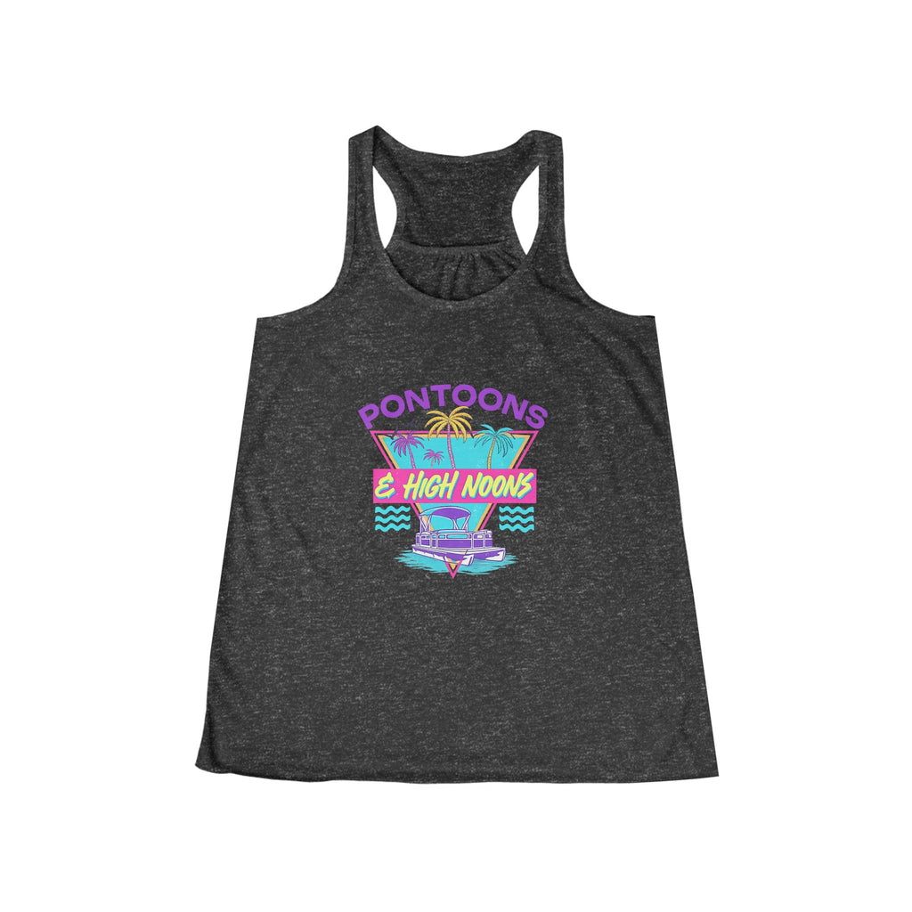 Pontoons and High Noons Flowy Racerback Tank