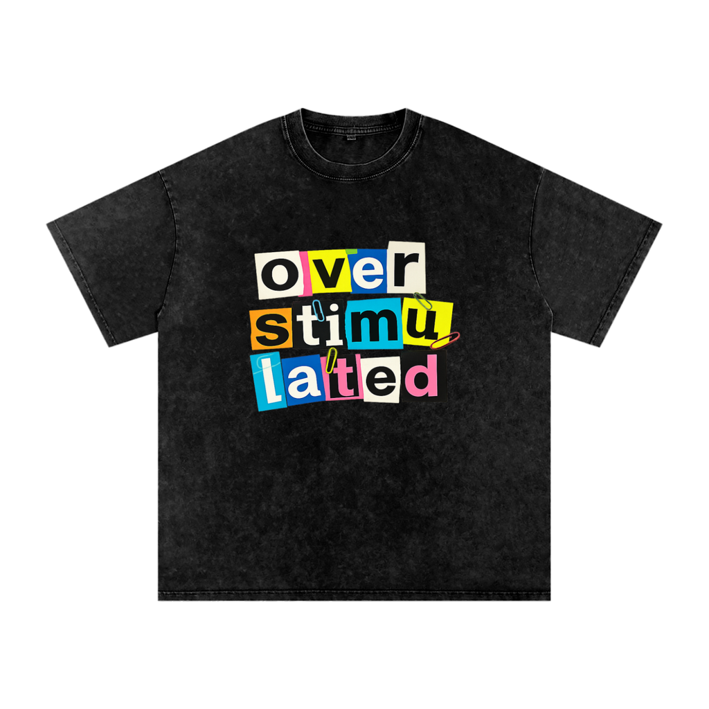 Overstimulated Oversized Cotton TShirt