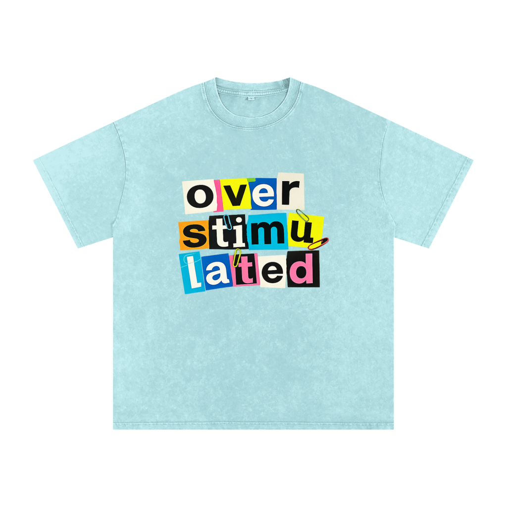 Overstimulated Oversized Cotton TShirt