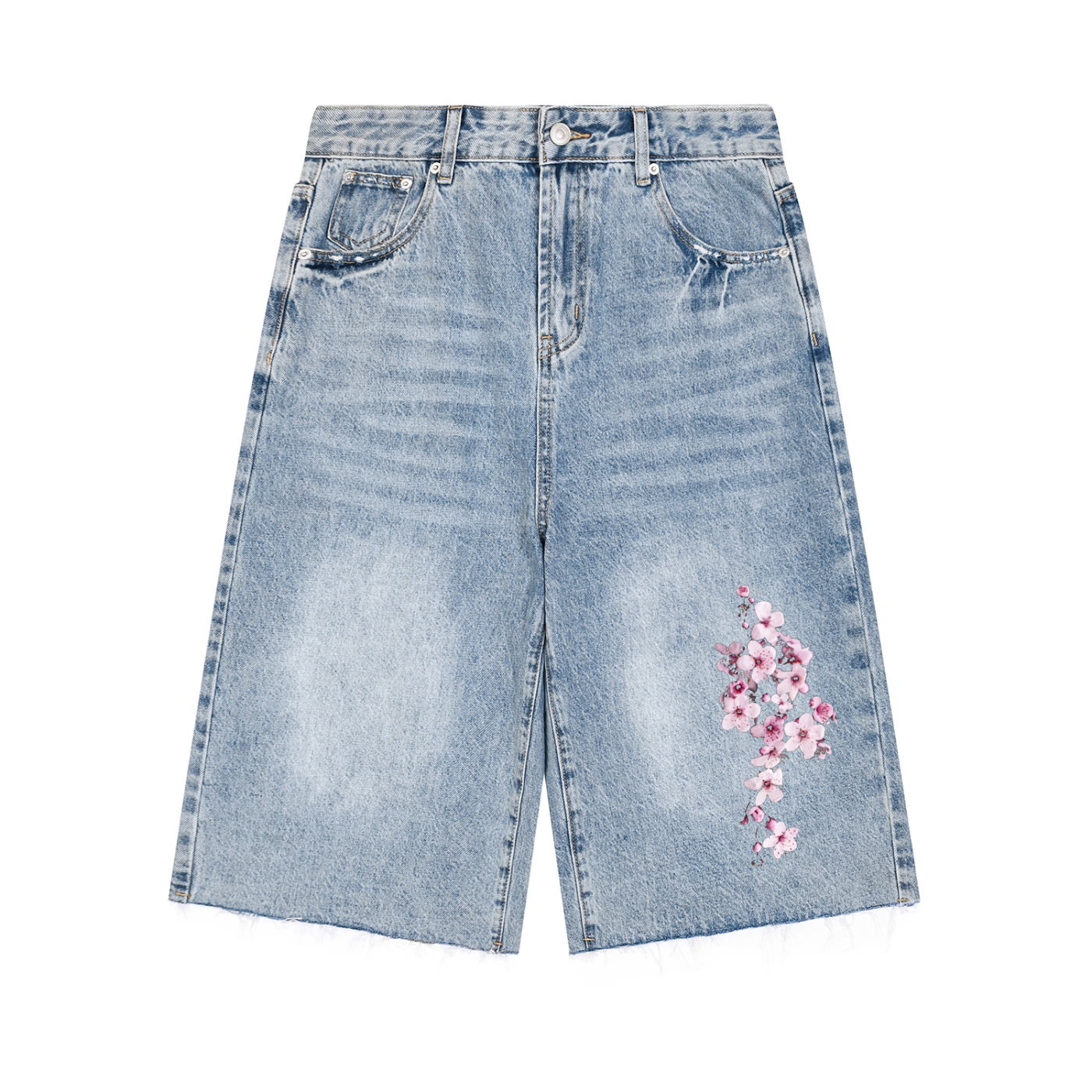 Cherry Blossom Jorts