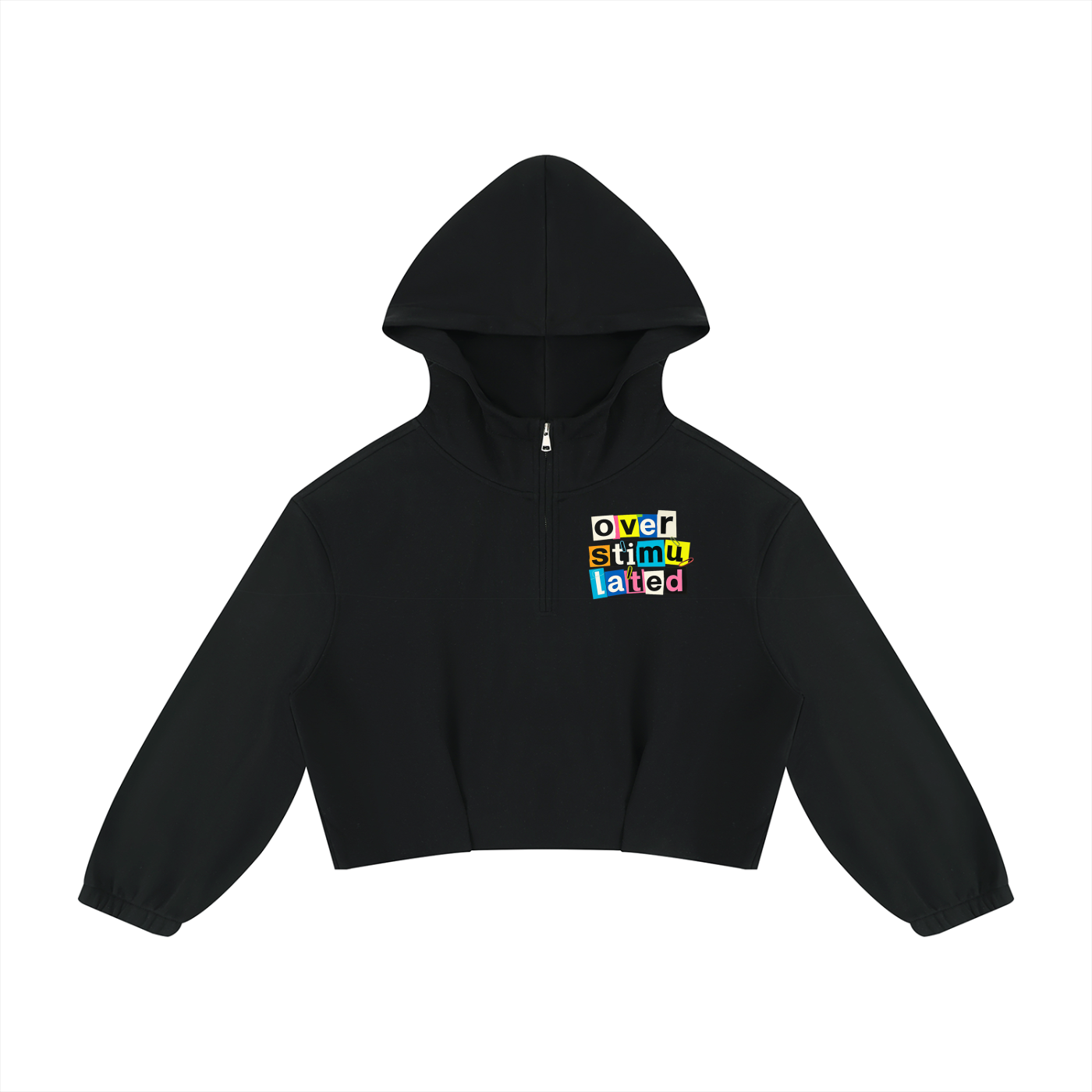 Women’s Overstimulated Boxy Quarter-Zip Hoodie