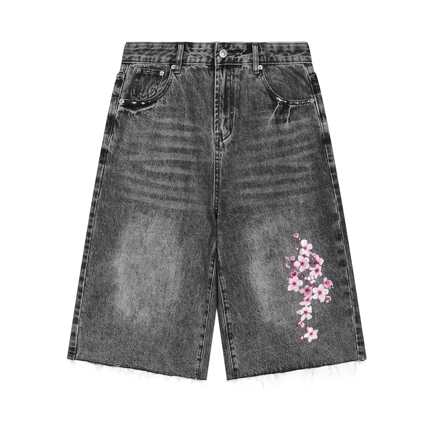 Cherry Blossom Jorts