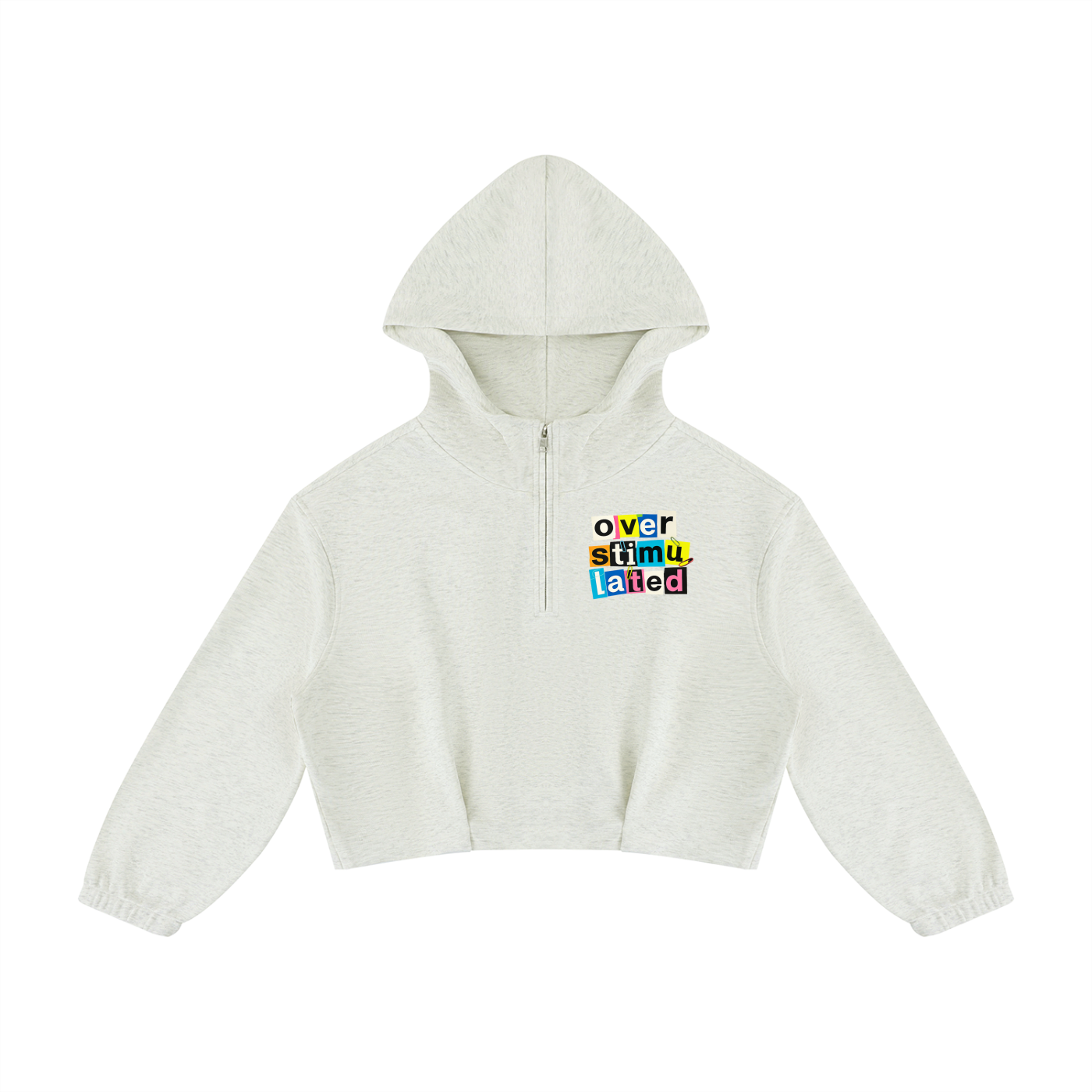 Women’s Overstimulated Boxy Quarter-Zip Hoodie