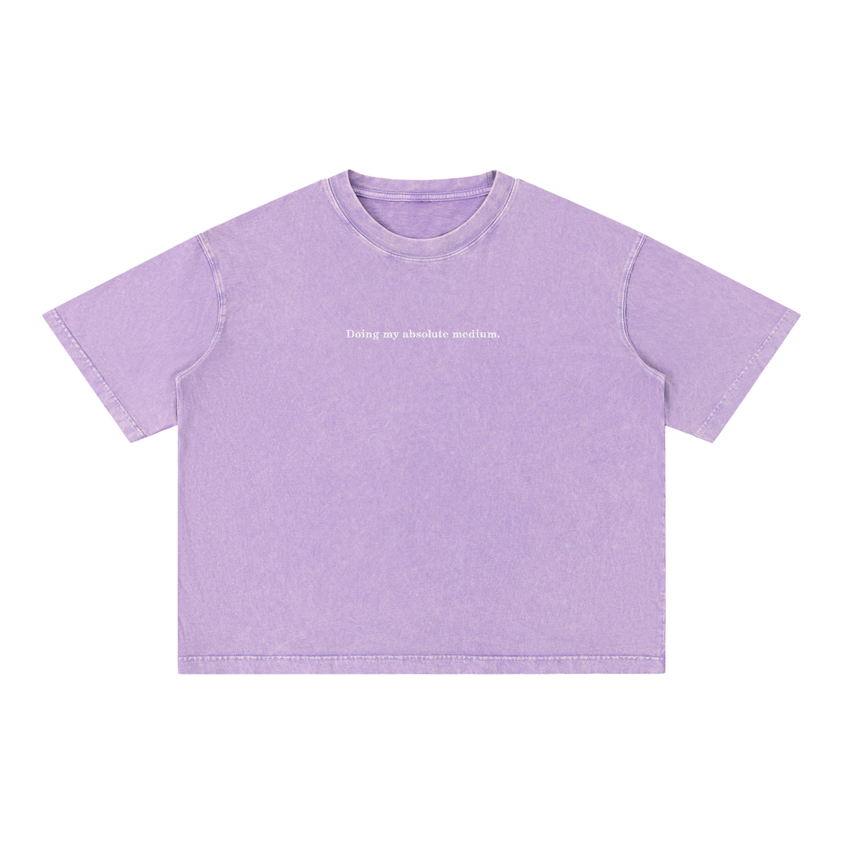Doing My Absolute Medium Embroidered Tee
