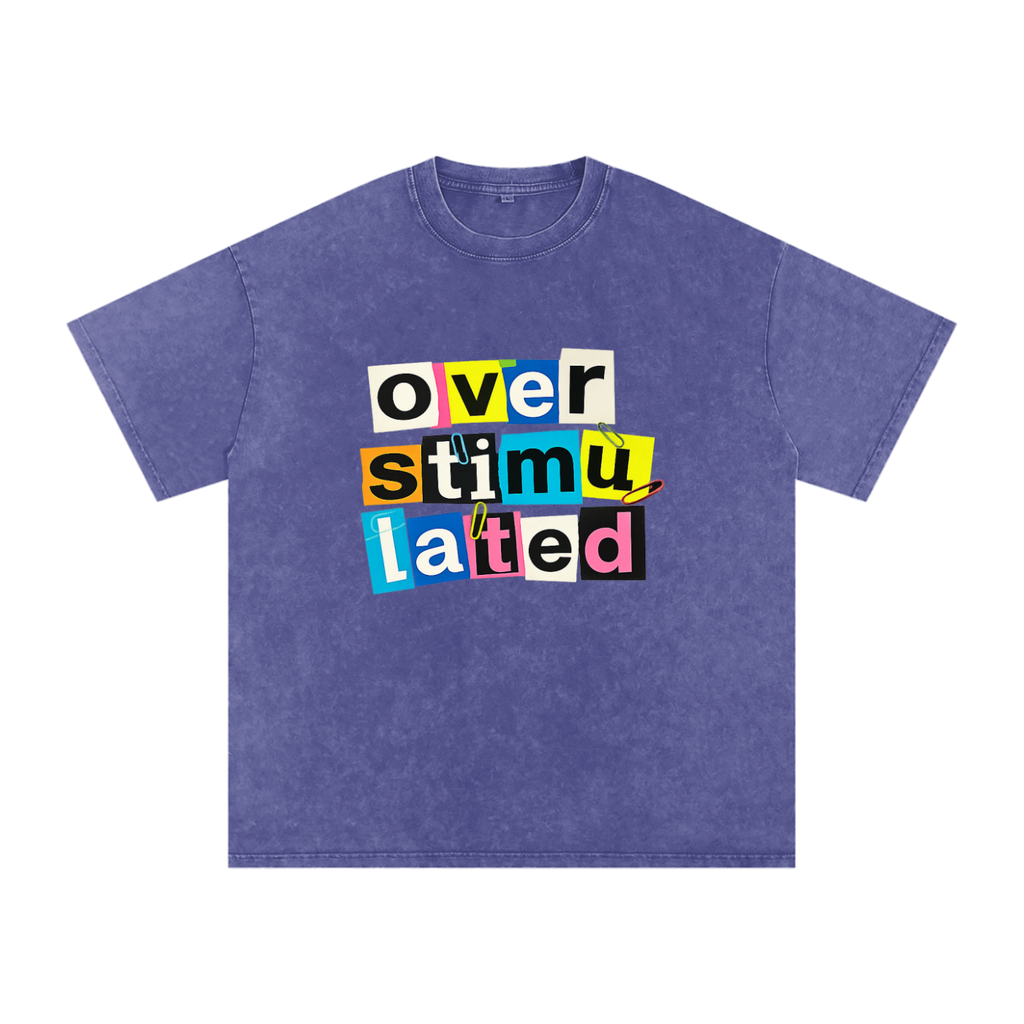 Overstimulated Oversized Cotton TShirt