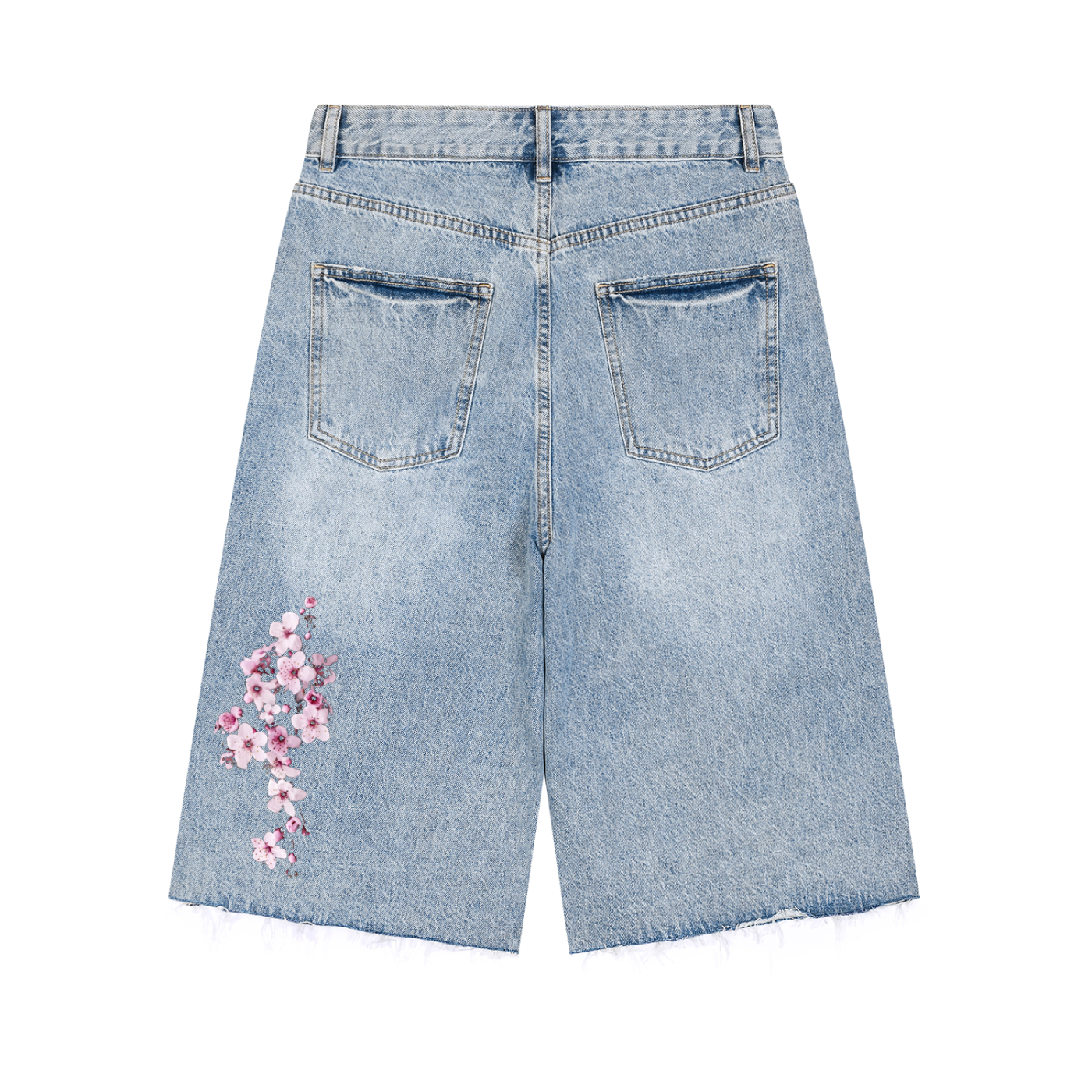 Cherry Blossom Jorts