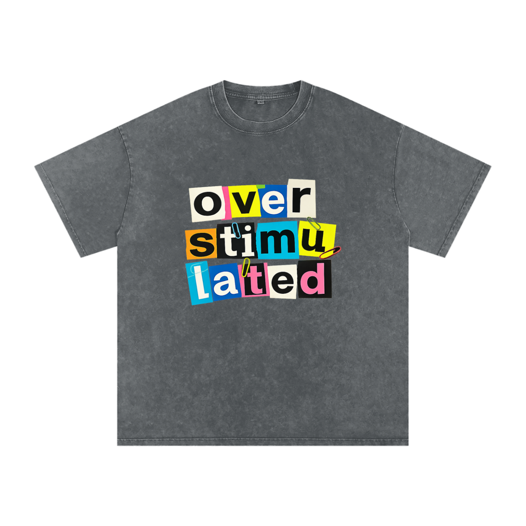 Overstimulated Oversized Cotton TShirt