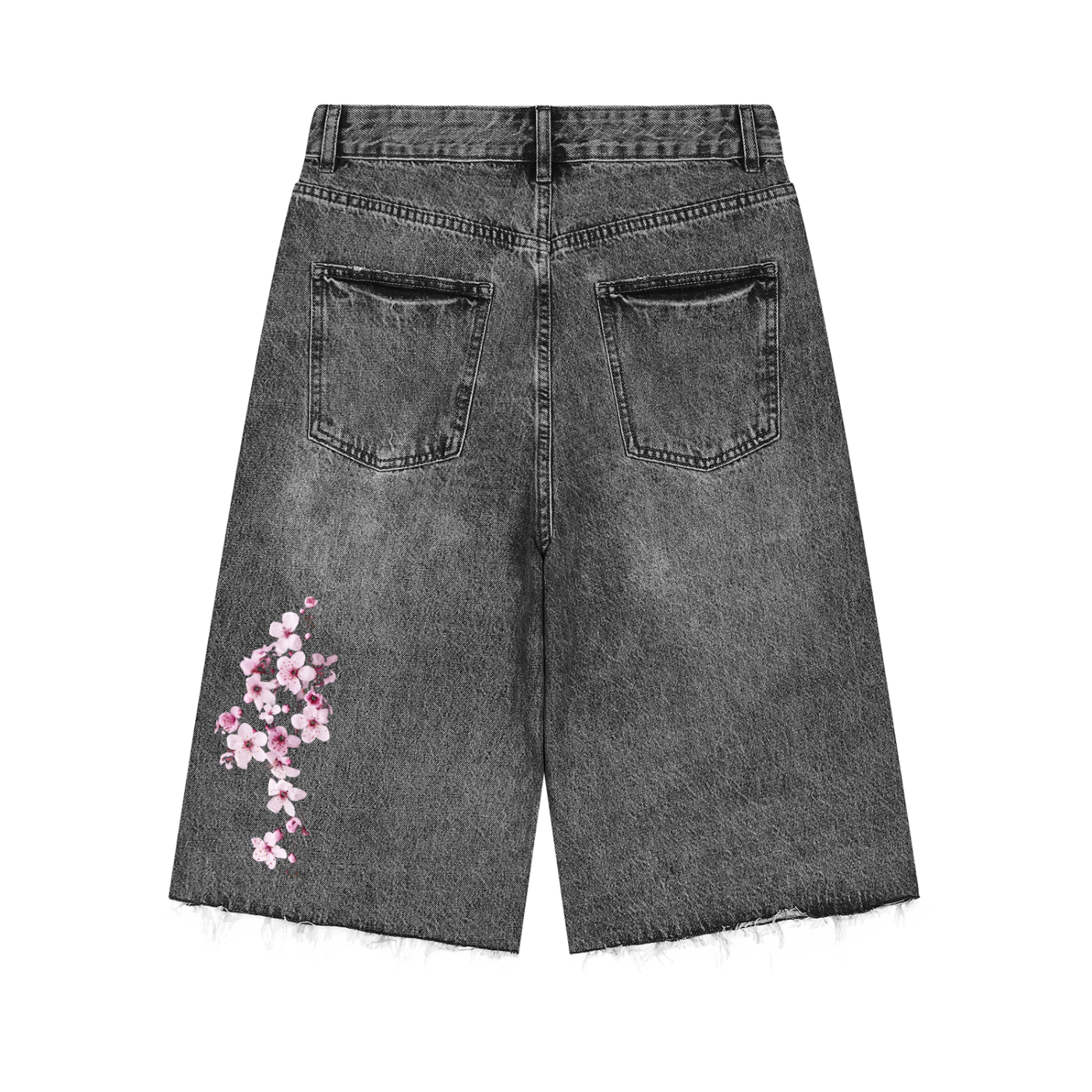Cherry Blossom Jorts