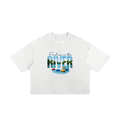 Classic Frayed Boxy Tee
