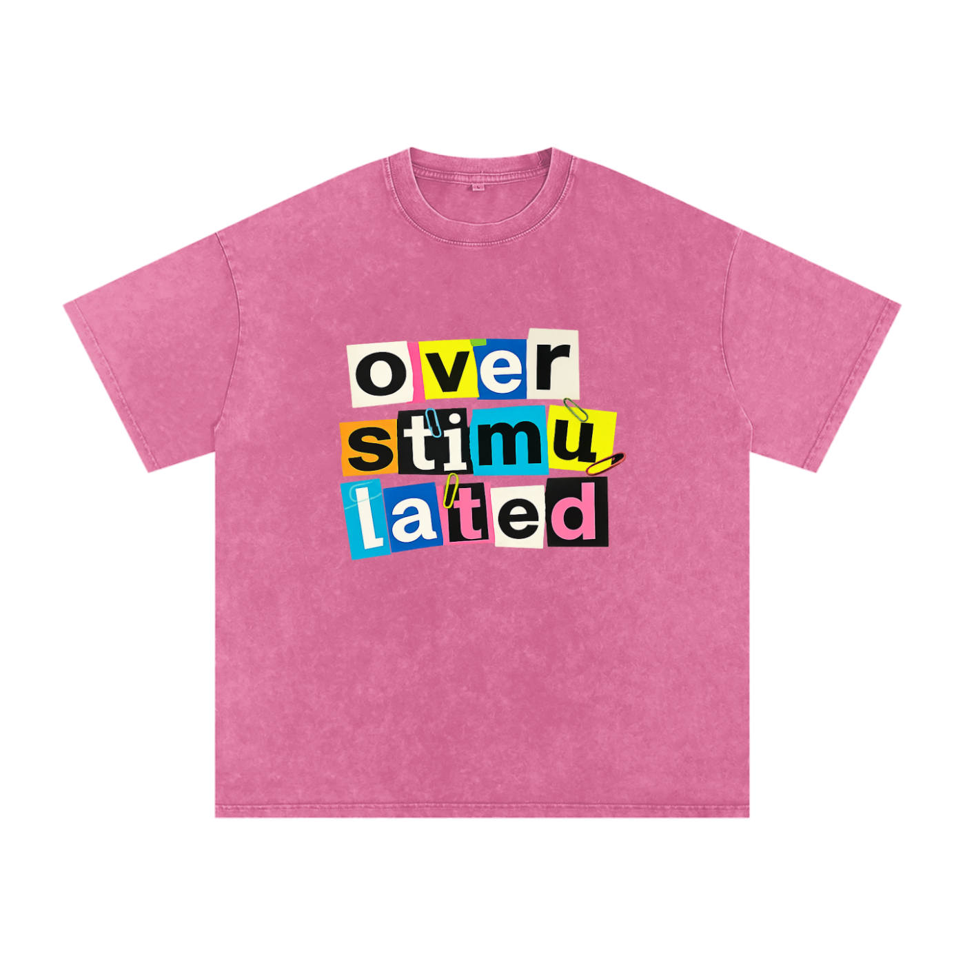 Overstimulated Oversized Cotton TShirt