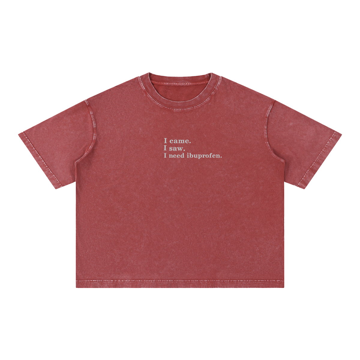 I Came. I Saw. I Need Ibuprofen. Embroidered Tee